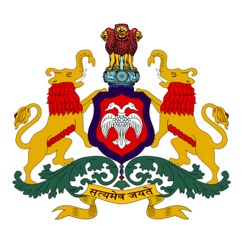 Karnataka Coat Of Arms, India Crop Top by RILEYALLEN | Artistshot