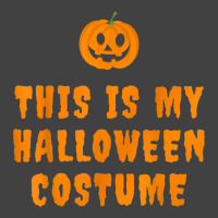 This Is My Lazy Halloween Costume With Jack O Lantern Vintage T-shirt | Artistshot