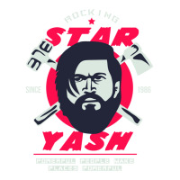 Kgf Yash Rocking Star Design Unisex Hoodie | Artistshot