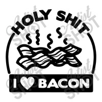 Holy Shit I Love Bacon Funny Men's 3/4 Sleeve Pajama Set | Artistshot