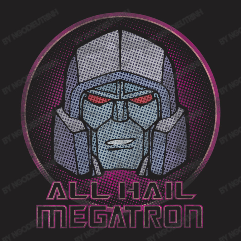 Transformers All Hail Megatron Portrait V-neck T-shirt | Artistshot