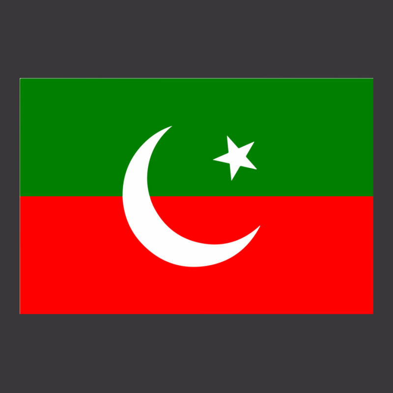 Imran Khan Pti Flag Glossy S Ladies Curvy T-Shirt by cm-arts | Artistshot