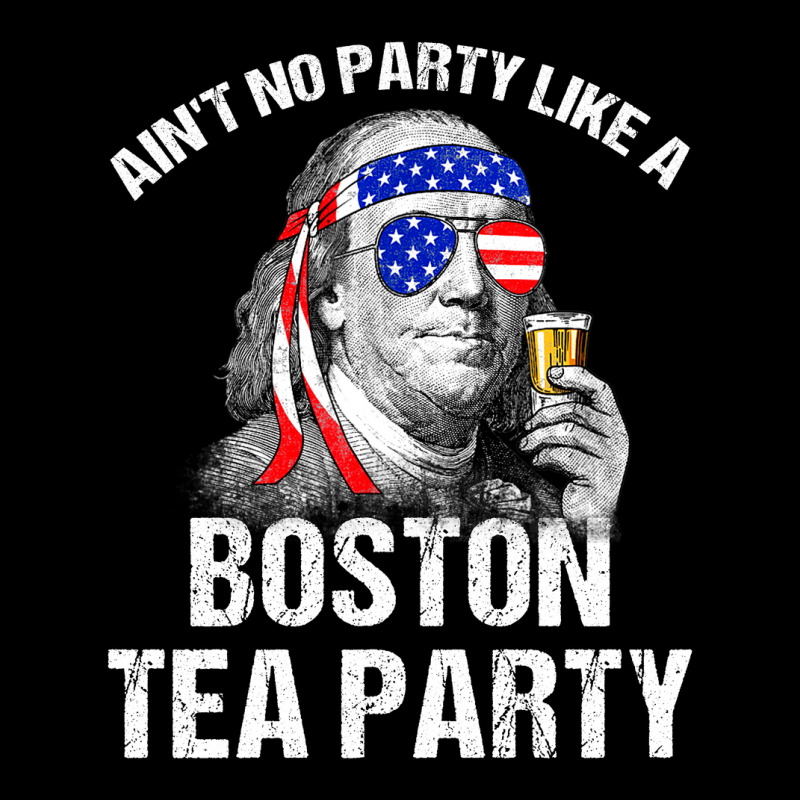 Aint No Party Like A Boston Tea Party Funny Ben Franklin Pocket T-shirt | Artistshot