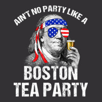 Aint No Party Like A Boston Tea Party Funny Ben Franklin Vintage Hoodie And Short Set | Artistshot