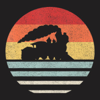 Retro Train Trains Lover Steam Train Vintage T-shirt | Artistshot