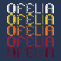 Ofelia Retro Wordmark Pattern Vintage Style Men Denim Jacket | Artistshot