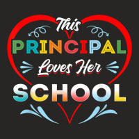 This Principal Loves Her School Head Teacher Headistress Ladies Fitted T-shirt | Artistshot