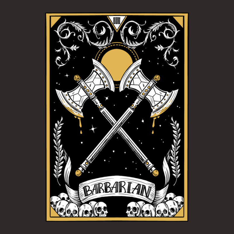 Dnd Barbarian Tarot Racerback Tank by BrettHaralson | Artistshot