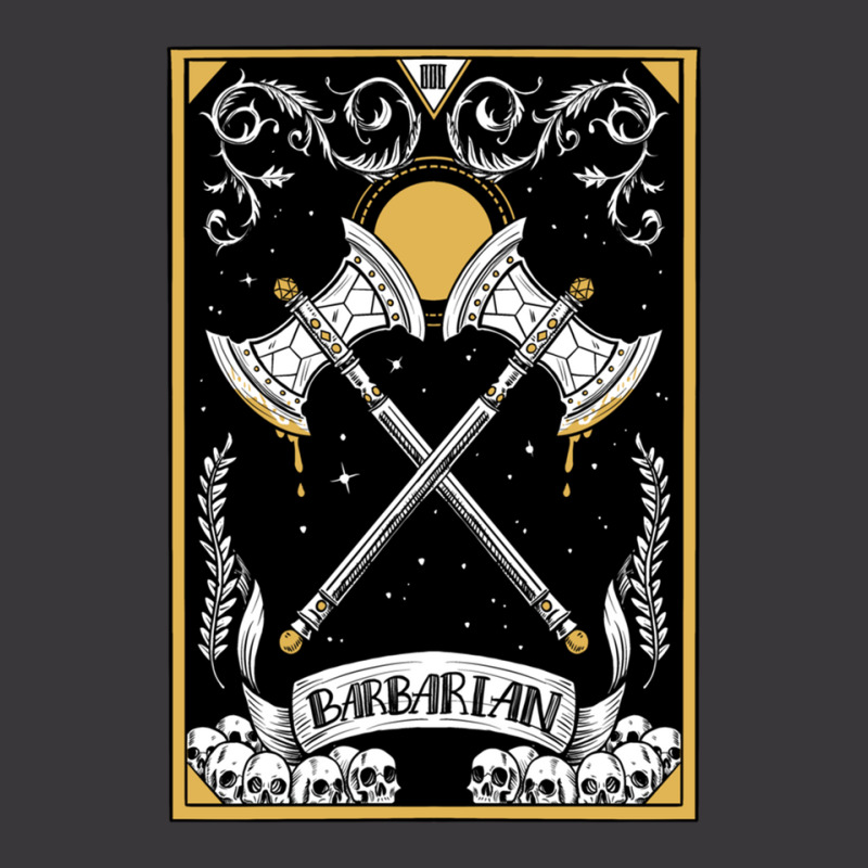 Dnd Barbarian Tarot Ladies Curvy T-Shirt by BrettHaralson | Artistshot