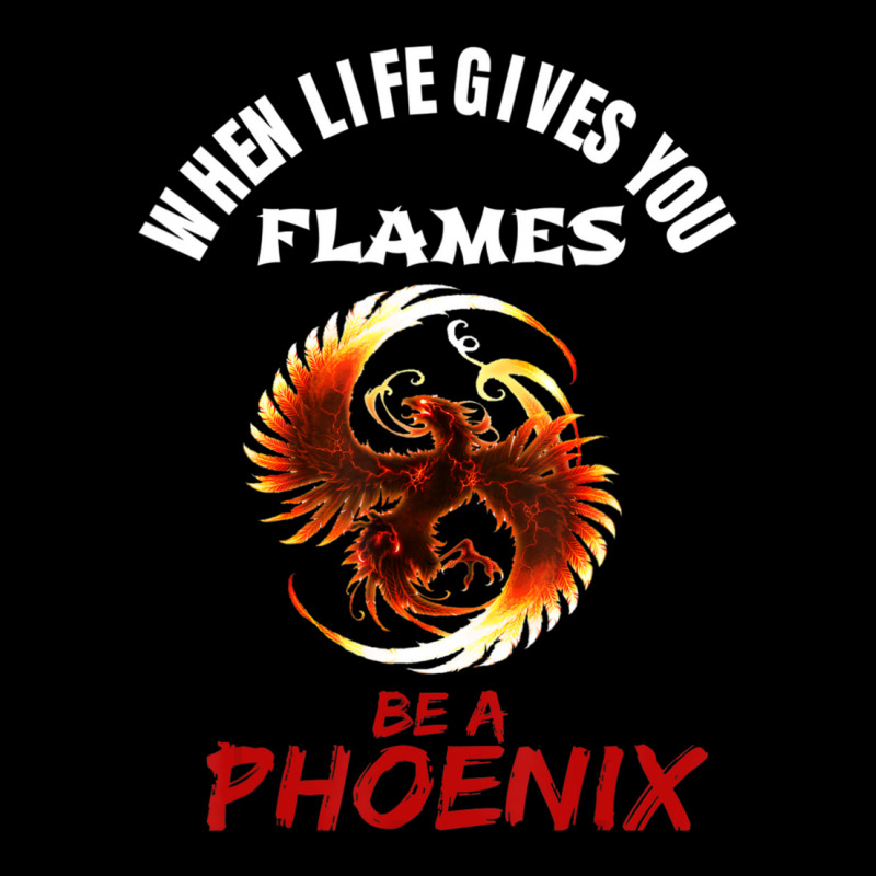 Rising Phoenix Flames Fire Bird Mythical Rebirth Lover Maternity Scoop Neck T-shirt by Adcock Salmon | Artistshot