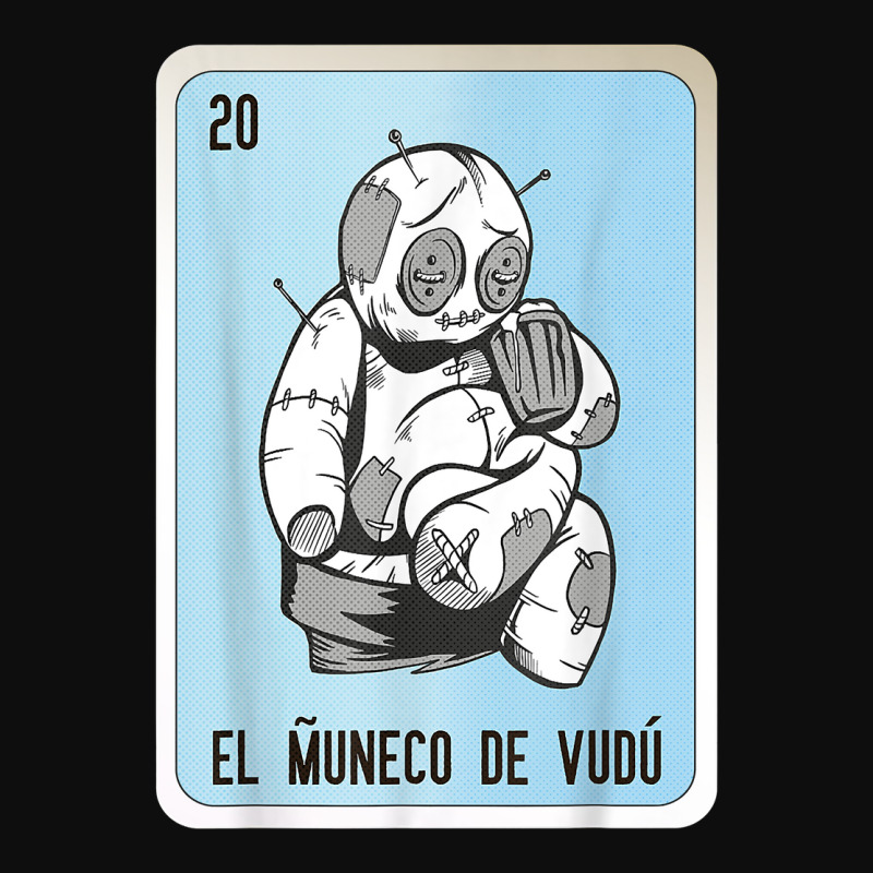 El Muneco De Vudu Mexican Slang Lottery Bingo Cards T Shirt Crop Top by cm-arts | Artistshot