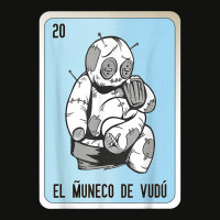 El Muneco De Vudu Mexican Slang Lottery Bingo Cards T Shirt Scorecard Crop Tee | Artistshot