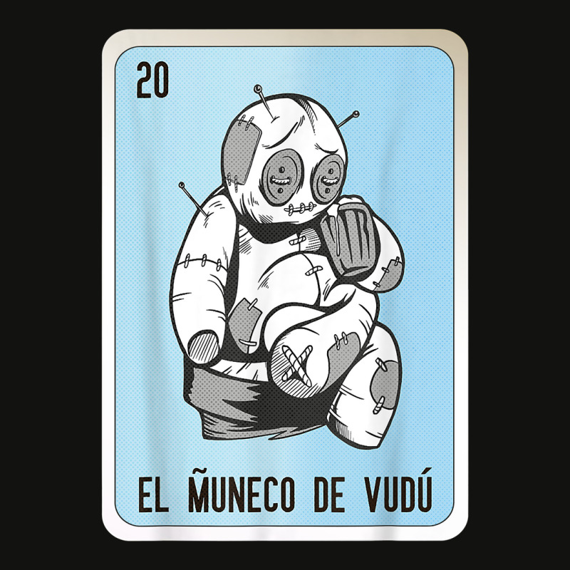 El Muneco De Vudu Mexican Slang Lottery Bingo Cards T Shirt Scorecard Crop Tee by cm-arts | Artistshot