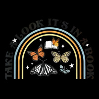 Take A Look It's In A Book Rainbow Teacher Librarian Reading T Shirt Youth Jogger | Artistshot