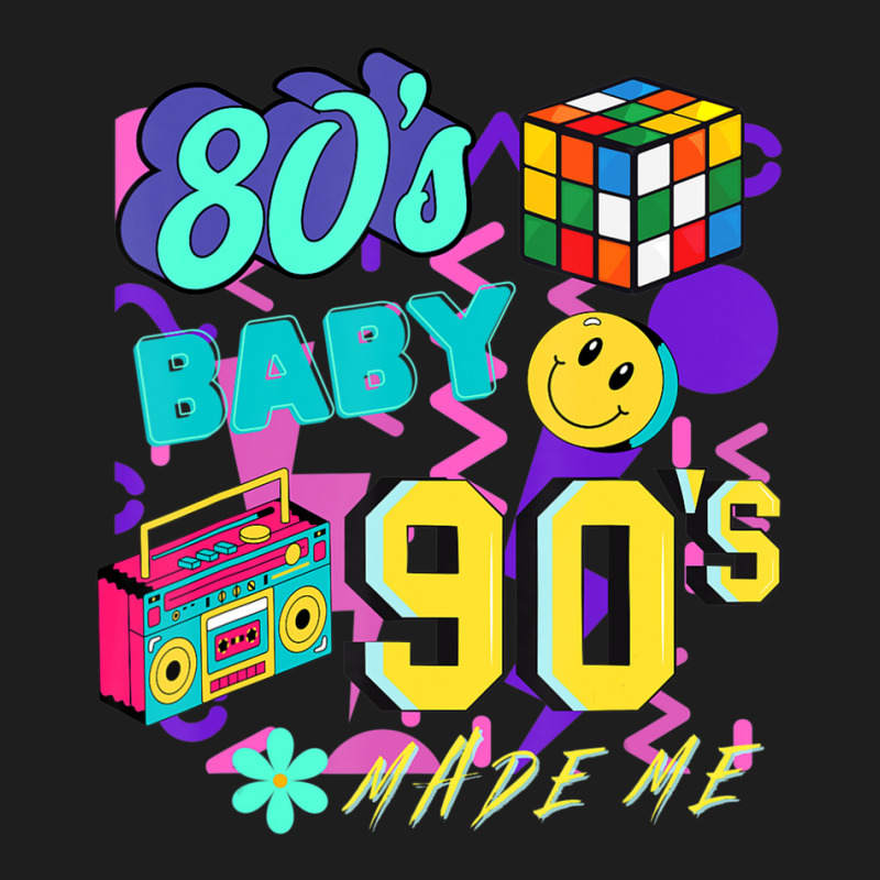 Retro 80's Baby 90's Made Me Vintage Classic T-shirt by cm-arts | Artistshot