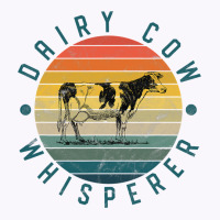 Cow Whisperer Funny Vintage Sunset Retro Style Dairy Farm 8 Cattle Tank Top | Artistshot