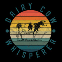 Cow Whisperer Funny Vintage Sunset Retro Style Dairy Farm 8 Cattle Men's Long Sleeve Pajama Set | Artistshot