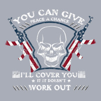 You Can Give Peace A Chance Ill Cover You If Doesnt Work Out Tank Dress | Artistshot