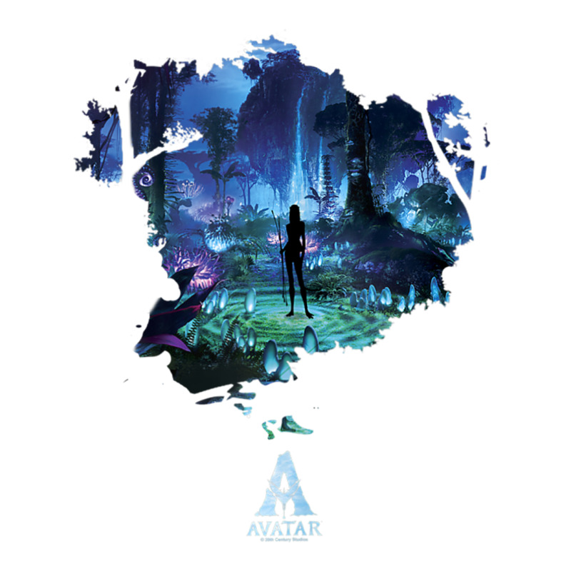 Avatar Pandora At Night Movie Poster Tank Top Sticker | Artistshot