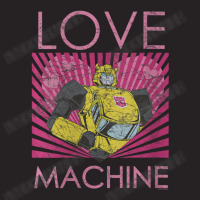 Transformers Bumblebee Valentines Day Love Machine V-neck Vintage Cap | Artistshot