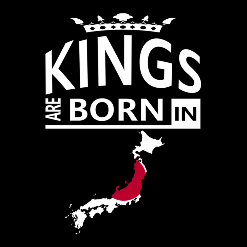 Kings Are Born In Japan Japanese Man Birthday Maternity Scoop Neck T-shirt by kevinnichols | Artistshot