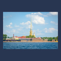 Peter And Paul Fortress In Saint Petersburg, Russia Premium Men Denim Jacket | Artistshot