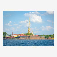 Peter And Paul Fortress In Saint Petersburg, Russia Premium Classic T-shirt | Artistshot