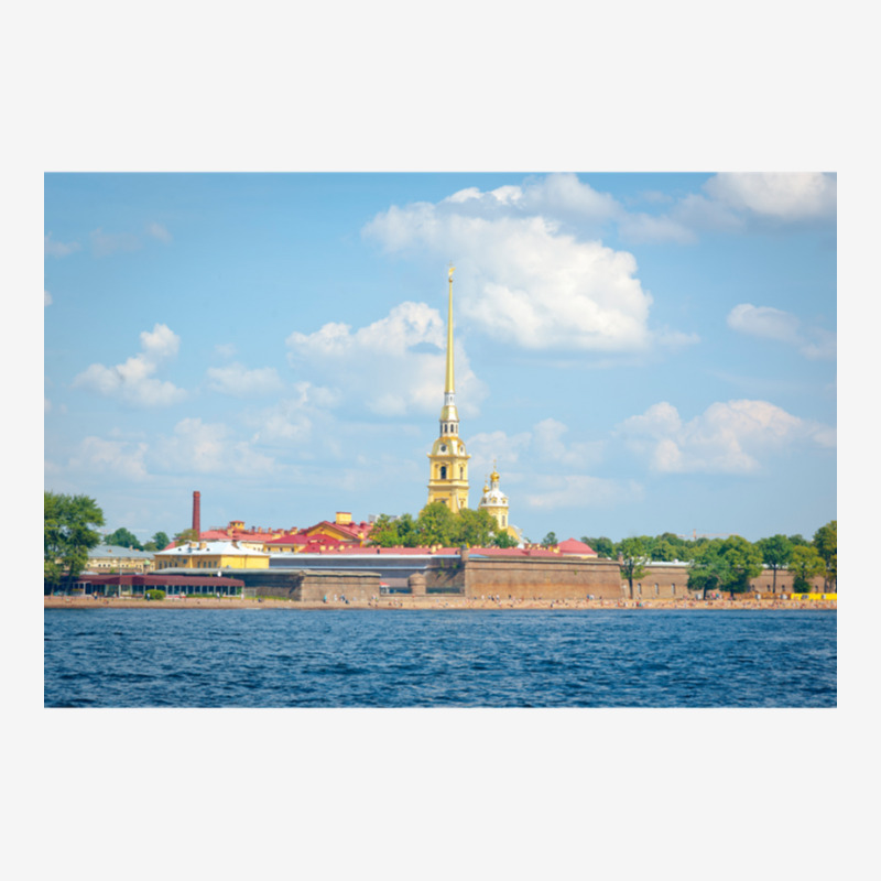 Peter And Paul Fortress In Saint Petersburg, Russia Premium Classic T-shirt by cm-arts | Artistshot