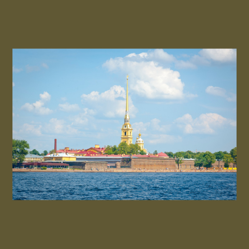 Peter And Paul Fortress In Saint Petersburg, Russia Premium Vintage Short by cm-arts | Artistshot