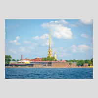 Peter And Paul Fortress In Saint Petersburg, Russia Premium Men's Polo Shirt | Artistshot