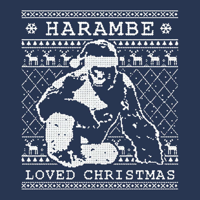 Harambe Loved Christmas [tb] Men Denim Jacket | Artistshot