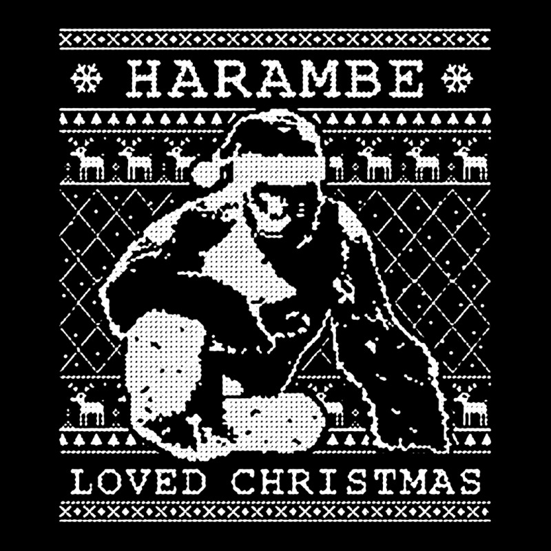 Harambe Loved Christmas [tb] Fleece Short | Artistshot