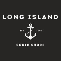 Long Island New York South Shore Est 1640 Tank Top Ladies Fitted T-shirt | Artistshot