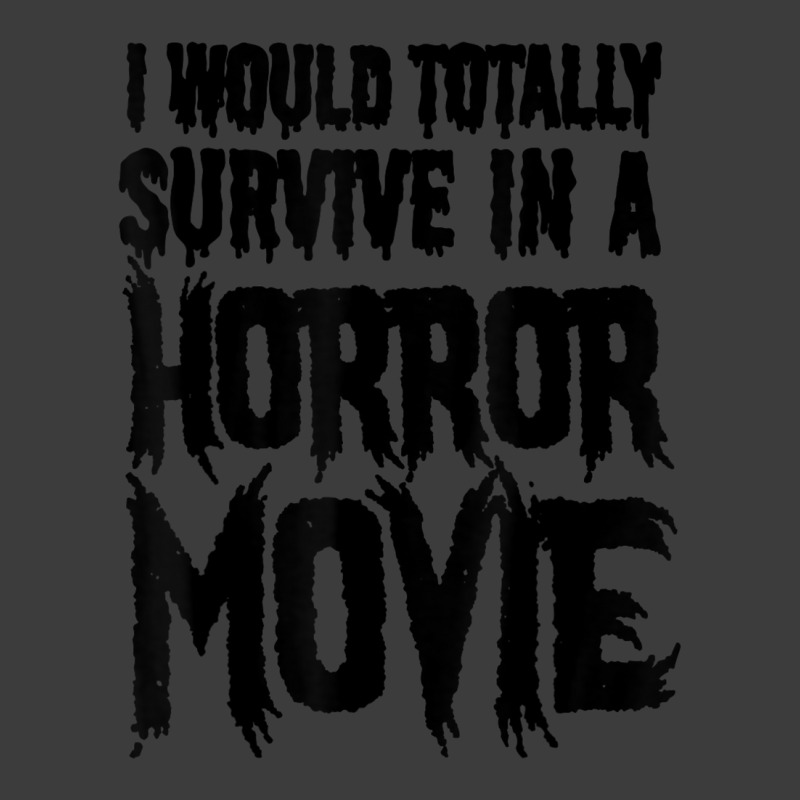 I Would Totally Survive In A Horror Movie Men's Polo Shirt by cm-arts | Artistshot