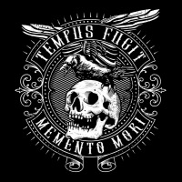 Tempus Fugit Memento Mori Latin Phrase Long Sleeve T Shirt Youth Jogger | Artistshot