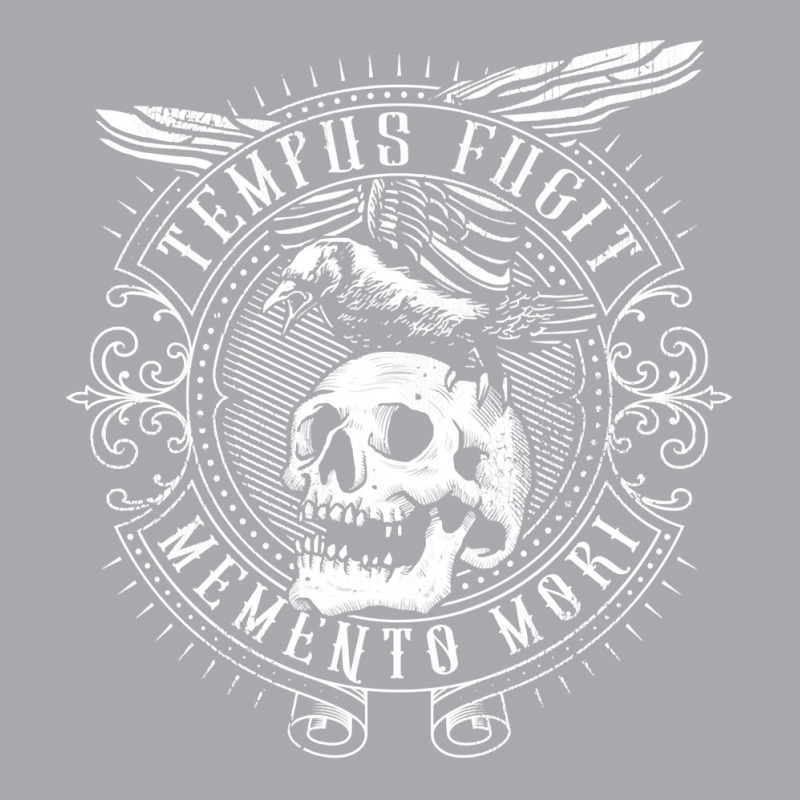 Tempus Fugit Memento Mori Latin Phrase Long Sleeve T Shirt Youth 3/4 Sleeve | Artistshot