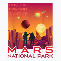 Mars National Park Vintage Sci Fi Martian Exploration Space T Shirt T-shirt | Artistshot