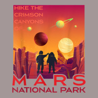 Mars National Park Vintage Sci Fi Martian Exploration Space T Shirt Vintage Hoodie | Artistshot