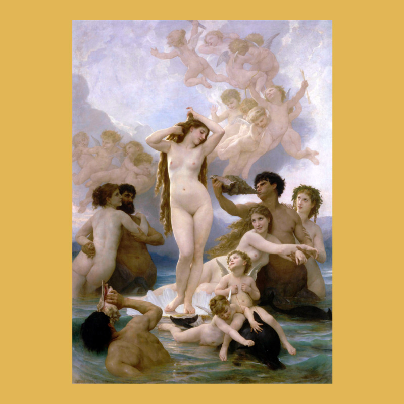 The Birth Of Venus William Bouguereau Vintage Hoodie And Short Set | Artistshot