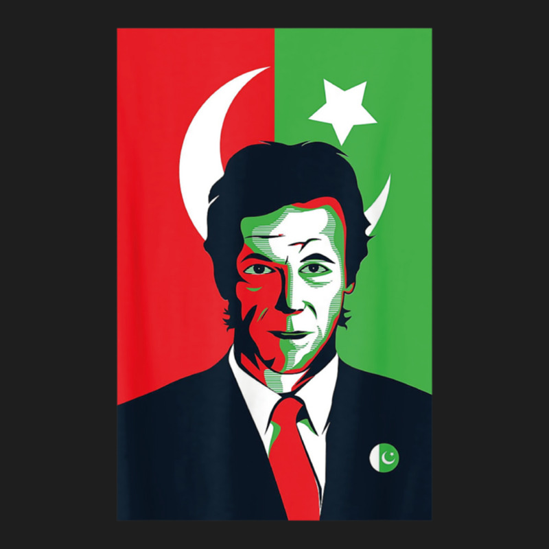 Pti Imran Khan Pakistan Pti Imran Khan Pakistan Pti Imran Khan Pakista Classic T-shirt by cm-arts | Artistshot