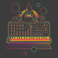 Synthwave Cat On Synthesizer Men's Polo Shirt | Artistshot