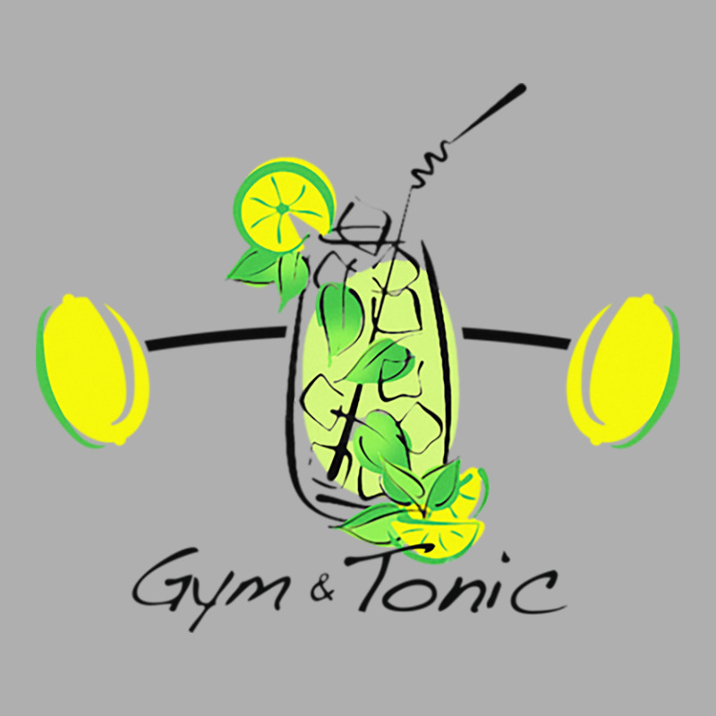 Gym And Tonic Ladies Fitted T-Shirt by wempyar | Artistshot