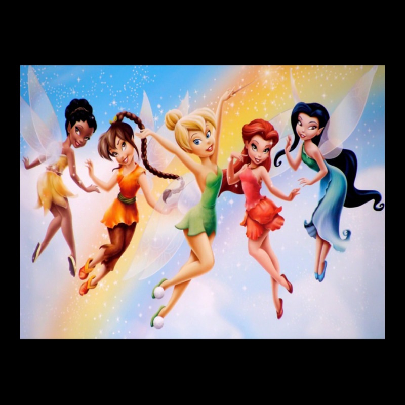 Tinkerbell & Friends Women's V-Neck T-Shirt by cm-arts | Artistshot