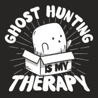 Paranormal Investigation Ghost Hunting My Therapy Ghost Hunter Paranor Ladies Fitted T-shirt | Artistshot