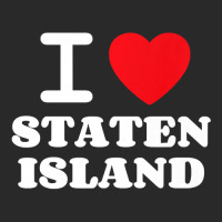 I Love Staten Island Premium T Shirt Printed Hat | Artistshot