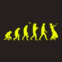 Evolution Timeline Singer Female Yellow Design 1 Tank Top | Artistshot