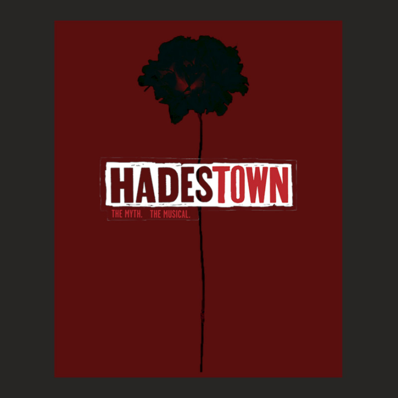 Hadestown Carnation Black Ladies Fitted T-Shirt by JAMESDSHARP | Artistshot