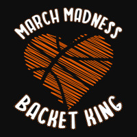 March Madness Backet King, March Madness Active Crop Top | Artistshot