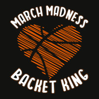 March Madness Backet King, March Madness Active Scorecard Crop Tee | Artistshot