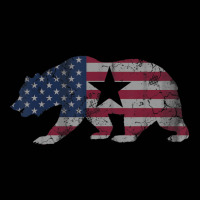 California Republic Bear American Flag 4th Of July Usa Toddler 3/4 Sleeve Tee | Artistshot